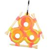 TUXCAXI Supporto per pallina da golf e tee con clip da cintura, per donne, in silicone, che offre funzionalità semplice ed elegante per tutti gli appassionati, copertura in