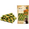 Flamingo Snack per cani - Bastoncini per cani - Hapki Bastoncino con pollo & spinaci - Ricco di vitamine - 85 g - Flamingo