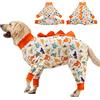 LovinPet Tutina per cani di grossa taglia, pigiama per cani di taglia grande, anti leccata, vestiti per cani di recupero post-chirurgico, Jammies per cani di grandi dimensioni, maglia leggera