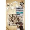 Flamingo Snack per cani - Bastoncini per cani - Hapki Cubetti di sushi con struzzo & pesce - Senza cereali - 85 g - Flamingo