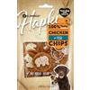 Flamingo Snack per cani - Bastoncini per cani - Hapki Chips con pollo & pesce + biscotto - Senza zuccheri aggiunti - 85 g - Flamingo
