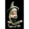 Figura Di Strega - Principessa Zelda Con Teschio - Strega Magia Decorazione S