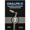 PA GROUP OralProx® Scovolini Interdentali Micro Tascabili - Pulizia Profonda Spazi Interdentali - Anima Rivestita - 9 Misure - 20 Pz Blisterati Singoli (7 - Grigio)