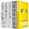 Foblit ltd R.F. Kuang Collection 5 Books Set (The Poppy War, The Dragon Republic, The Burning God, Babel & Yellowface)