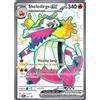 Friki Monkey Carte Pokemon Giganti Promo, Carta GX, VMAX, EX, Vstar o V, Jumbo formato XXL, Promozionale, Ufficiale in inglese (Skeledirge EX)