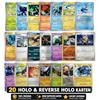 BB-Toy-Trades 20 carte rare Holo e Reverse di Pokémon, confezione iniziale con allenatori - confezione di carte collezionabili tedesche di Pokémon, con protezione di spedizione BB-Toy-Trades