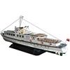 MOUDOAUER 1/100 Polacco Baltico Flotta Costiera Traghetto Lilla Weneda Nave Modello Carta Set Nave Modello di Carta Modello A Mano (Kit Non Montato) Mini Modello Collezione