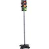 BEAHING Giocattolo semaforico: 49'' con Suono e Luce modalità Manuale/Automatica Realistico Alimentato a Batteria Educativo di Sicurezza per Bambini