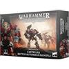 Games Workshop Warhammer Games Workshop HH Mechanicum: Castellax Battle-Automata Maniple 31-89, rosso e oro