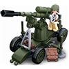 Sluban Sluban SL07124, WWII - Mini Set di Pistole (77 Pezzi) [M38-B0678C], Set da Gioco, mattoncini con Morsetto, Soldati, con Personaggio, Army WWII, Multicolore, 4 Anni