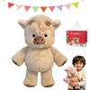 Gienslru Peluche Che Corre, 45cm Peluche Mucca Che Corre, Peluche Maialino Che Corre, Animale Di Pe luche Per Uomini, Donne, Bambini E Ragazzi (A)