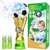 Innofans Macchina per bolle di sapone da calcio, per bambini, con 2 bolle di sapone da 115 ml, giocattolo da giardino e romantiche bolle di sapone per matrimoni, giocattoli estivi per ragazzi e ragazze