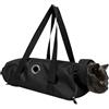 Generico Borsa di contenimento per gatti - Avvolgimento per gatti in nylon antigraffio, Protezione per rifinitore per artigli, Recipiente di drenaggio in rete traspirante, di fissaggio in fibra sinteti