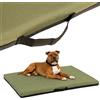 COOL PET Materasso per cani 68 × 50 × 3 cm - Comoda imbottitura in gommapiuma, resistente rivestimento Oxford 600D con rivestimento in PVC idrorepellente, lavabile in lavatrice, prodotto nell'Unione