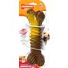 Nylabone sapori Frenzy Regular Dura Chew Cheesesteak aromatizzati Bone Dog Chew Toy