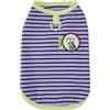 Izefia Magliette per Cani Abbigliamento Motivo a Righe Traspirante Elegante Fresco Canottiera Estiva In Cotone Gilet T-Shirt per Cani Piccoli Cuccioli Gatti