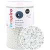INNSPIRO Vetro rotondo opaco bianco 2,3 mm. 500 g. ca. N9