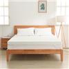 EGOHOME EGO Home Topper in gel 140 x 200 cm, altezza 5 cm, materasso H2 con memory foam, certificato Öko-TEX e CertiPUR, 140 x 200 cm per letto a molle e divano letto