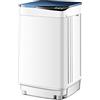 ARLIME - Lavatrice portatile, mini lavatrice 2 in 1 e asciugatrice girevole da 3,6 kg con pompa di scarico e tubo lungo per condominio, appartamenti, camere da letto, roulotte e campeggio