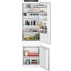 Siemens KI87VVSE0 iQ300 - Frigorifero congelatore da incasso, 216 kWh/anno, 200 l, sistema di freschezza hyperFresh/lowFrost/illuminazione interna a LED/bigBox/porta da traino