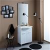 Kiamami Valentina - Mobile Bagno A Terra 65 Cm Bianco Export | Rimini