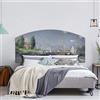 CREARREDA Testiera letto matrimoniale in PVC adesiva 100% Made in Italy Monet Les Bateaux 168x78 Schianale letto adesivo resistente, antigraffico, anallergico e isolante