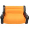 Generic Divano Gonfiabile Gonfiabile Comodo Divano Floccato in PVC a 2 Posti per Uso Interno Ed Esterno 110x96x75 Cm