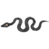 BELLIFFY Applicazione Termoadesiva Serpente Strass Neri, Facile da Usare per Borse e Cappelli, Design Unico e Zirconi per Decorazione Fai da Te Abbigliamento