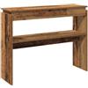 Generico Tavolino Consolle Legno Antico 102x30x80 cm in Truciolato,Mobili,Tavoli,Tavolini Decorativi,Tavolini-856626