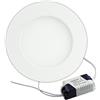 generica PANNELLO FARO 6W FARETTO A LED AD INCASSO ALETTE A MOLLA TONDO LUCE BIANCA FREDDA 12 CM