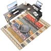 Laegnfho Tappeto Salvapavimento Tappeto Sedia Ufficio Antiscivolo 60 x 90 cm Ufficio Protettore del Pavimento Tappeto per Sedia con Ruote Tappeto Sedia Gaming Pavimenti per Parquet e Pavimenti Duri