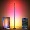 Govee Lampade da Terra LED RGBIC, Piantana Lampada da Terra Funziona con Alexa, Matter, APP, 16 Milioni di Colori Musica Sincronizzazione a Luce Calda per Soggiorno, Camera da Letto, Ufficio
