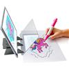 Crafts&Co® Disegno con proiettore | Tracciamento Ottico | Strumento di Tracciamento della Riflessione | Kit da Disegno con Proiettori per Telefoni Cellulari e tablet | Tavoletta Grafica per Bambini
