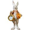 Générique Figure di coniglio - Con Orologio, Carina decorazione per la casa, decorazione di Pasqua, statua di coniglio , per camera da , soggiorno, ufficio, fattoria, scuola, caffè, scaffale