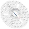 ZestEcho Kit di ricambio per ventilatore da soffitto, 6,3 pollici, modulo circolare magnetico, 3 temperature di colore dimmerabile (3000K/4000K/6000K), per soggiorno e camera da letto