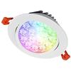 LIGHTEU®, Miboxer IP54 impermeabile e anti-umidità RGBCCT 9WATT LED Faretto da soffitto, smart RF abilitato touch remoto controllo wifi led downlight 9w, FUT062