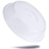 Kerafactum Campana per piatti, protezione dell'aroma, copertura per microonde, paraspruzzi in PP, foro massiccio, impilabile, Ø 26 - 26,9 cm, colore: latte