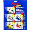 Saral Wax Free Transfer Paper Sampler Includes 1 Each of White Graphite, Yellow, Blue and Red by Dritz