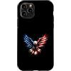 F4NT4STIC Custodia per iPhone 11 Pro 250th Anniversary USA Patriotic 4th July Eagle
