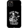 Bass Legends Jam Studio Custodia per iPhone 11 Pro Max Solo 1 Più Basso I Promise Funny Bassista Player