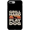 Backyard Bbq Dog Lover Custodia per iPhone 7 Plus/8 Plus Grill Difficile Giocare Con Cane Backyard Barbecue Amante