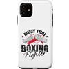 Muay Thai fight fight kick Thai boxing m Custodia per iPhone 11 Muay Thai Boxing Fighter Guerriero del Ring