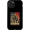 Ancient Greek Mythology Titan Kronos Pow Custodia per iPhone 11 Pro Kronos Titano greco Dio del Tempo Mitologia Potere