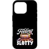 Casino Gambling & Slot Machine Vegas App Custodia per iPhone 16 Pro Sensazione Slotty Big Win Slot Machine Casino Gioco d'azzardo
