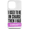 Funny Family & Parenting Humor Designs Custodia per iPhone 13 Pro Ho usato per essere al comando, poi ho avuto uno scherzo sulla nipote