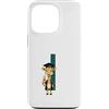 Timowo Studio Custodia per iPhone 13 Pro Giraffa Diploma Lettera I Alfabeto Animale