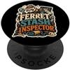 Jimbeels Ferret Stash Inspector furetto nascondigli PopSockets PopGrip Adesivo