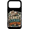 Jimbeels Custodia per iPhone 17 Pro Max Ferret Stash Inspector furetto nascondigli