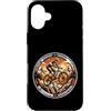 mountainbike jump tire trail action ridi Custodia per iPhone 16 Plus Mountain Bike Jump Tire Track Montagne Natura