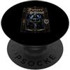Medieval Knight Future Paladin Fantasy Futuro Medievale Cyber Knight Templare Fantasy PopSockets PopGrip Adesivo